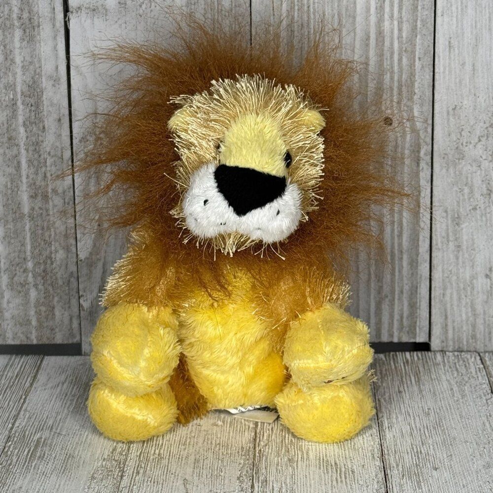 GANZ Webkinz Lil' Kinz LION Stuffed Animal Plush HS006